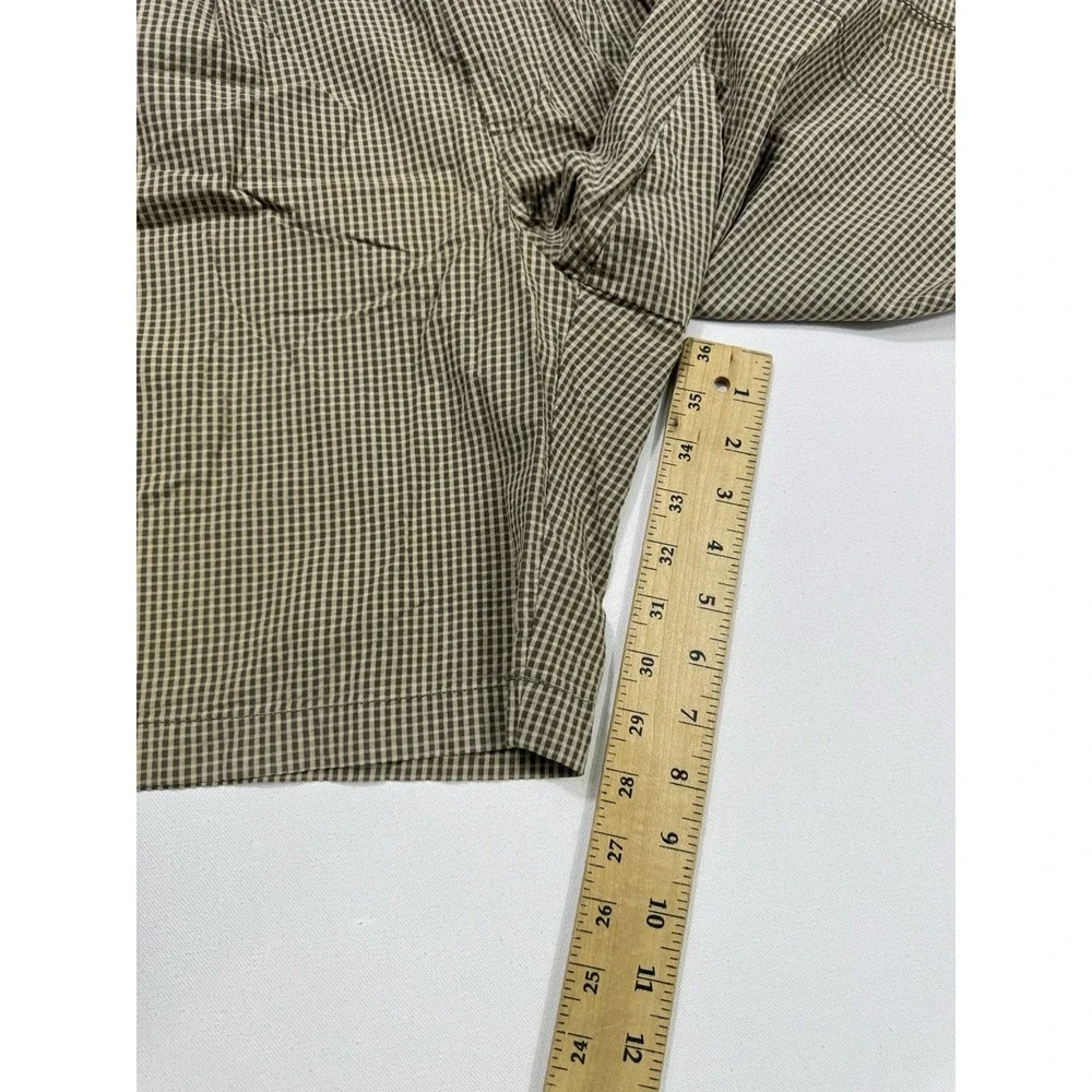 Brooks Brothers Men's 40x8 Brown Plaid Bermuda Shorts Summer Casual VTG